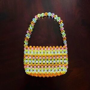 Handmade Acrylic Beaded bag